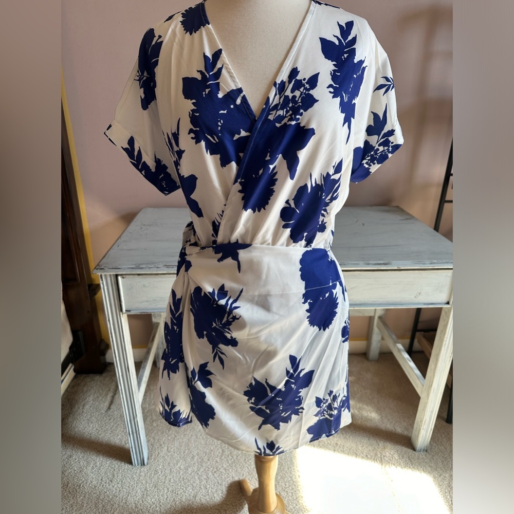 NWT Ruthie Grace Faux Wrap Romper
